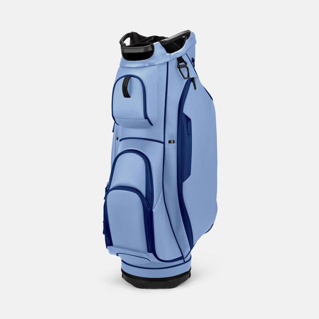 Custom cart golf bag as a tournament headline prize with event crest embroidery
