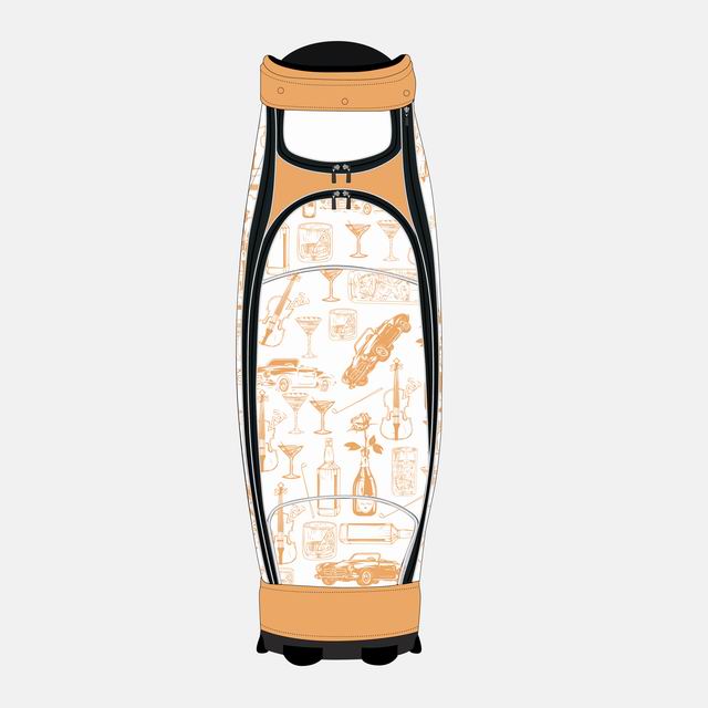 Premium promotional staff bag with embroidered corporate crest