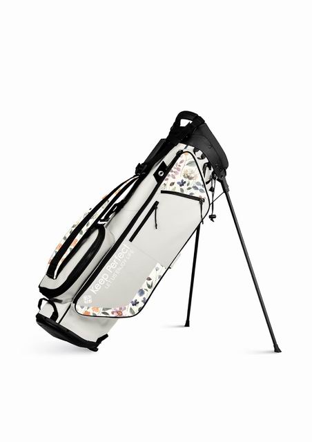 Minimalist custom Sunday golf bag — the hero SKU format of startup first collections