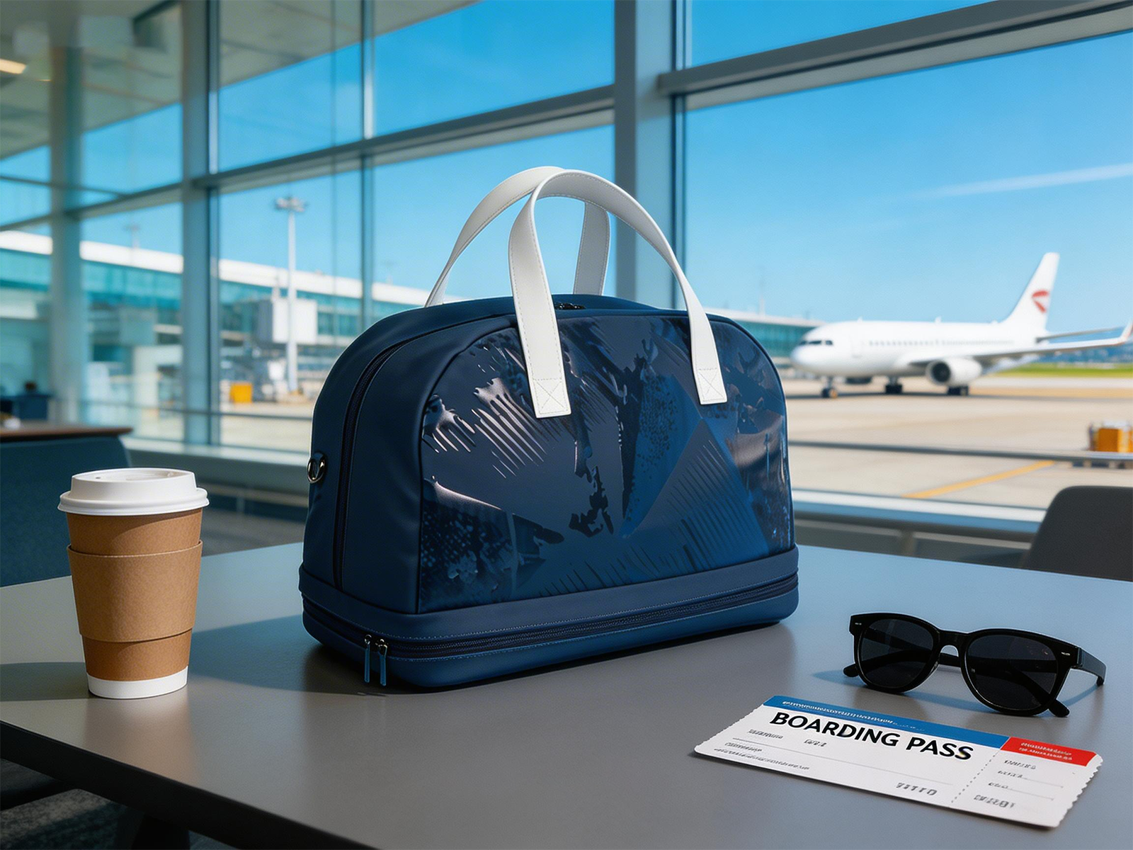 Custom golf travel cover, padded with reinforced base